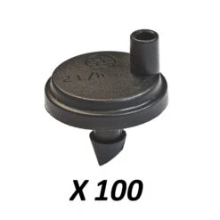 ANTELCO 2 LPH BUTTON DRIPPER 100 PACK