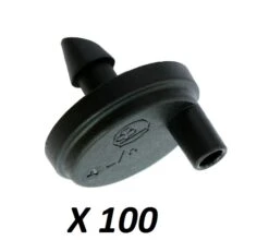 ANTELCO 4 LPH BUTTON DRIPPER 100 PACK