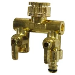 HOLMAN 2 WAY METAL TAP OUTLET