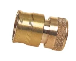 NETA BRASS 12MM HOSE CLICK ON ADAPTOR