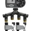 ORBIT 4 STATION AUTOMATIC YARD WATERING TAP TIMER WITH 2 VALVES 550kPa MAX
