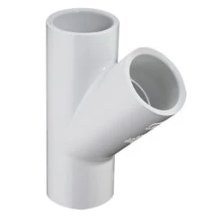 80MM PVC WYE TEE