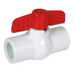 40MM PVC THREADED BALL VALVE