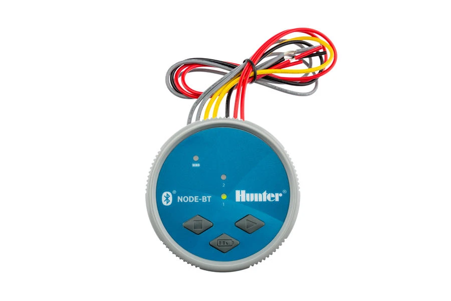 HUNTER BLUETOOTH FOUR STATION NODE BATTERY CONTROLLER 1 HUNTER BLUETOOTH FOUR STATION NODE BATTERY CONTROLLER